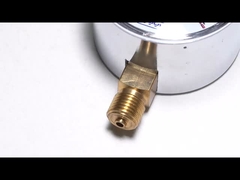 اندازه گیری فشار 90mbar کپسول فولاد سیاه کم 60 میلی متر مانومتر نوع Bellow