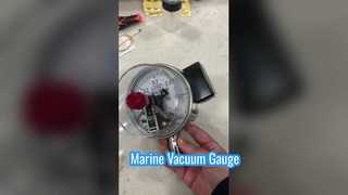 4 اینچ 100mm 0~0.6MPa تمام فولاد ضد زنگ با ضد انفجار در پشت.