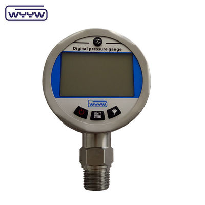 بار Psi InHg دقت قابل حمل فشار سنج دیجیتال 80mm 100mm