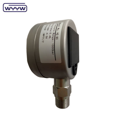 بار Psi InHg دقت قابل حمل فشار سنج دیجیتال 80mm 100mm