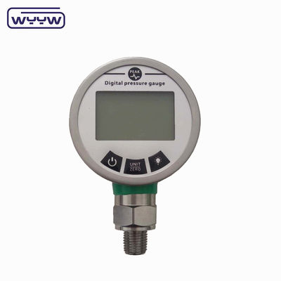 بار Psi InHg دقت قابل حمل فشار سنج دیجیتال 80mm 100mm