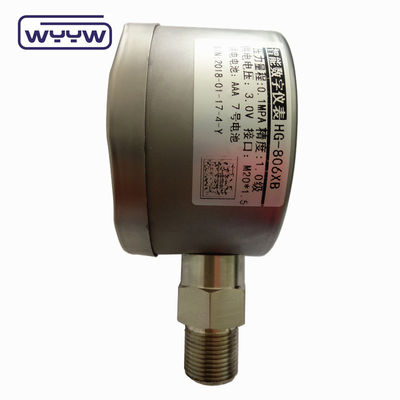 دقت 0.2%Fs پایین 80mm هیدرولیک فشار آب دیجیتال