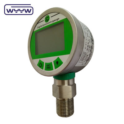 63mm Bar Digital Pressure Gauge رشته اتصال نصب پایین سفارشی شده
