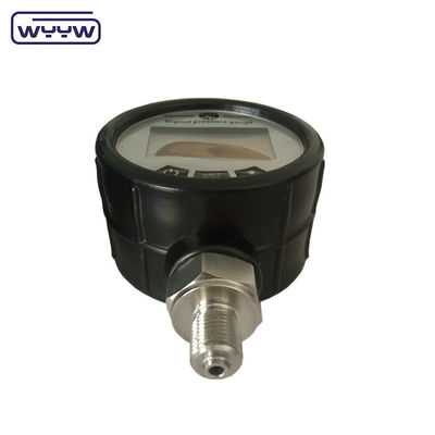 63mm Bar Digital Pressure Gauge رشته اتصال نصب پایین سفارشی شده