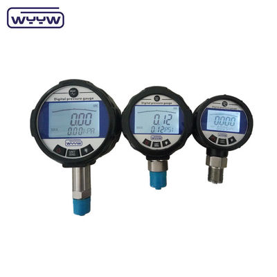 مانومتر فشار گاز دیجیتال فولاد ضد زنگ 65 میلی متر با صفحه نمایش LCD دیجیتال 4-5