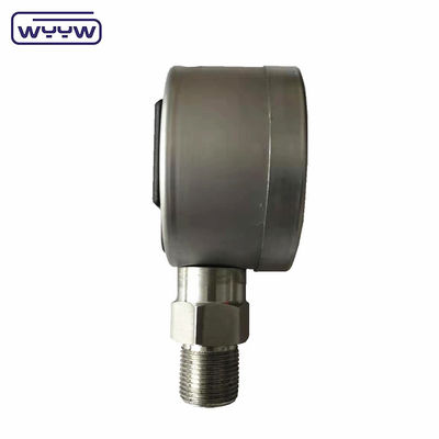 مانومتر فشار گاز دیجیتال فولاد ضد زنگ 65 میلی متر با صفحه نمایش LCD دیجیتال 4-5