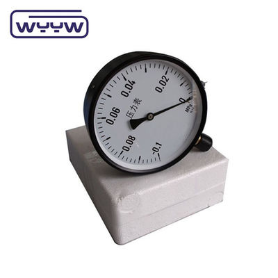 فشار سنج خلاء پایین 100mm با کیس فولاد سیاه