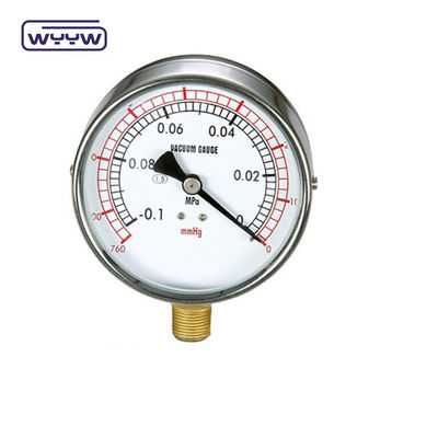 اندازه گیری فشار منفی 2.5 اینچ صنعتی