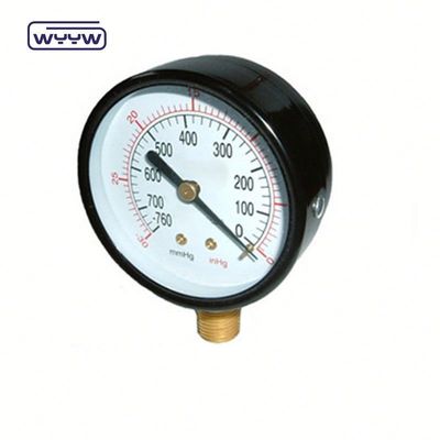 0 تا 100 Mbar فشار سنج دیجیتال خلاء فشار سنج روغن آب
