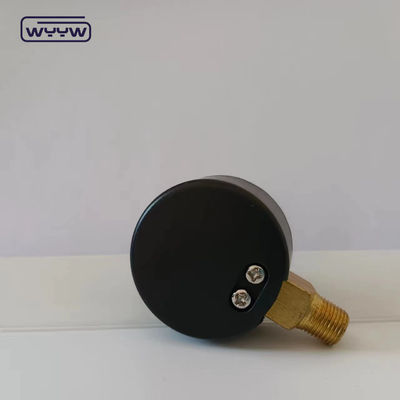 استاندارد CE 40MM پلاستیک 0-4Bar 1/8&quot;BSP Manometer هوا گاز طبیعی فشار سنج