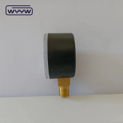 استاندارد CE 40MM پلاستیک 0-4Bar 1/8&quot;BSP Manometer هوا گاز طبیعی فشار سنج