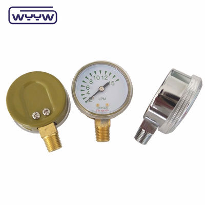 فشار سنج تجاری تنظیم کننده فشار استفاده از گاز طبیعی 50mm مانومتر تامین کننده CO2 فشار سنج