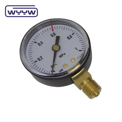 فشار سنج تجاری تنظیم کننده فشار استفاده از گاز طبیعی 50mm مانومتر تامین کننده CO2 فشار سنج