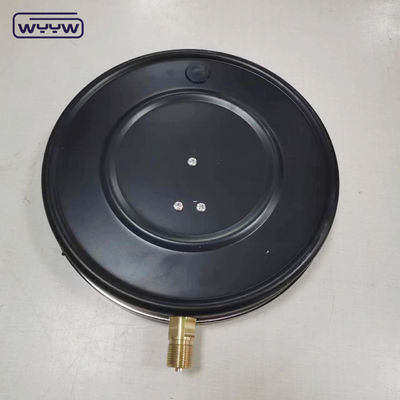 250MM لوله سنگین بوردون با دقت بالا حرکت فشار سنج 16Kgf / cm2