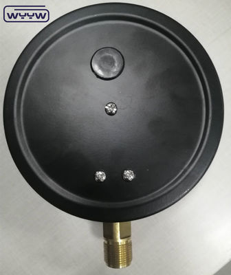250MM لوله سنگین بوردون با دقت بالا حرکت فشار سنج 16Kgf / cm2