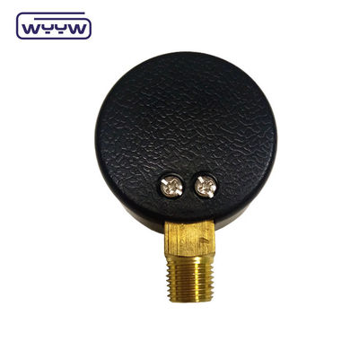 OEM 50mm قطر 0-15 PSI 0-1 Bar 1/4 NPT فشار سنج