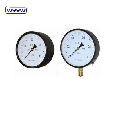 فشار سنجهای آنالوگ 100 میلی متر 14 Mpa M20X1.5 یا G1/2&quot;