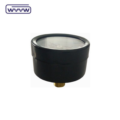 کیفیت خوب 2 اینچ لوله بوربون نوع مرکز پشت اتصال 1/4 &quot;NPT BSP پایین 9 پی سی مانومتر فشار سنج