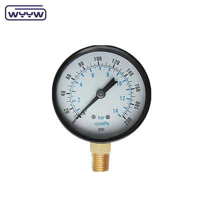 پانل 100mm kg/cm2 مانومتر فشار نوع فلنج