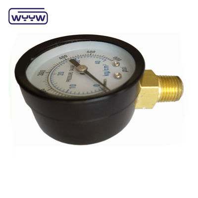 نصب عقب قابل تنظیم 150 psi فروش داغ 60mm مانیومتر عمومی M12X1.5 فشار 10 بار