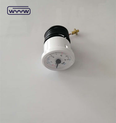 0-4 بار مانومتر محوری 40mm فشار سنج بخار دیگ