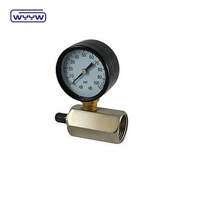 پایین 40mm 1.5 'Argon گاز فشار سنج مواد پلاستیکی