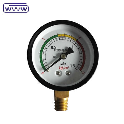 فشار سنج اقتصادی فولاد سیاه 60mm فشار سنج گاز طبیعی LPG