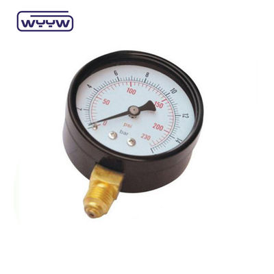 فشار سنج اقتصادی فولاد سیاه 60mm فشار سنج گاز طبیعی LPG