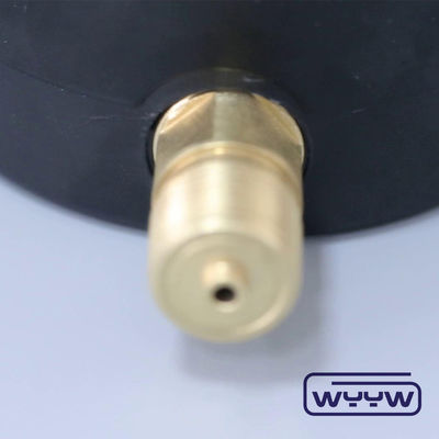 100mm آب عمومی فشار سنج تجاری مانومتر پایین نصب