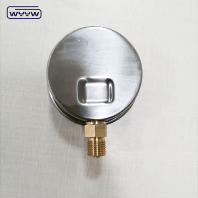 2.5&quot; مانومتر فشار پر از مایع EN837-1 فشار سنج شعاعی