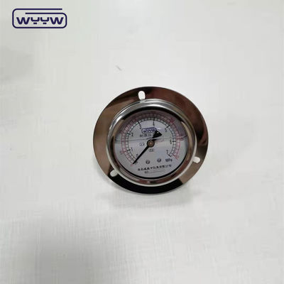 اندازه گیری فشار دوگانه با فلنج جلو با استاندارد CE تایید شده 63mm EN837-1