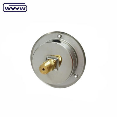اندازه گیری فشار دوگانه با فلنج جلو با استاندارد CE تایید شده 63mm EN837-1