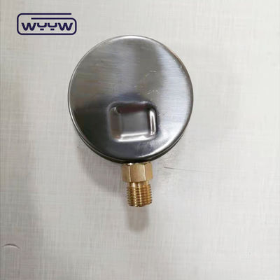 oem برای آزاد صنعت فشار مانومتر penumatic 1/4&quot;G اتصال شعاعی مایع پر شده بار فشار 2.5&quot;