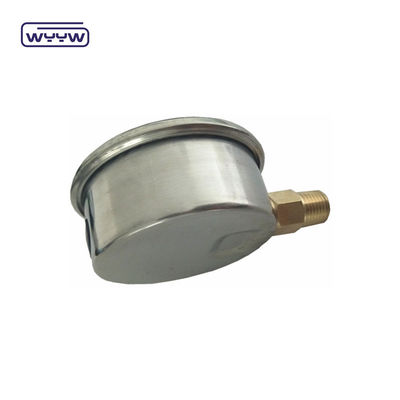 2.5&quot; گلیسیرین پر شده از روغن موتور فشار سنج 2.5% دقت