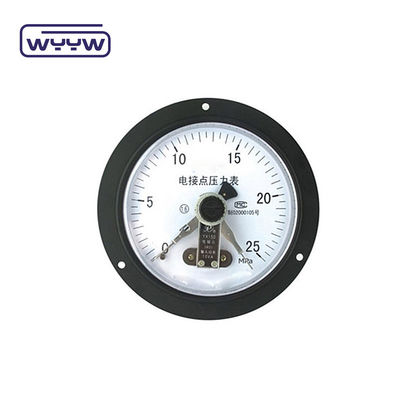 اندازه گیری فشار تماس الکتریکی استاندارد 60mm فولاد سیاه / مواد فولاد ضد زنگ