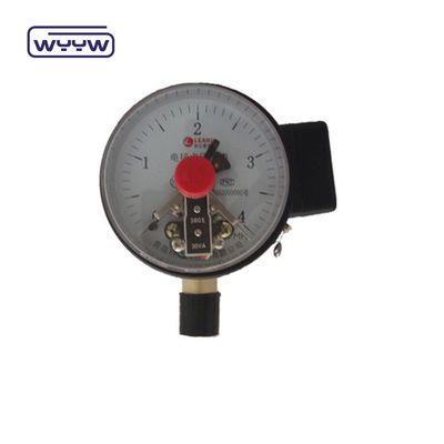 6&quot; 150mm فشار سنج ماده فولادی سیاه با تماس الکتریکی