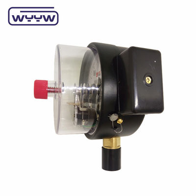 NO+NC 1MPa فشار گاز طبیعی اندازه گیری 4 اینچ 100mm مانومتر تماس الکتریکی
