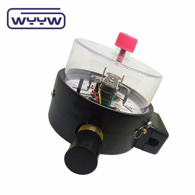 NO+NO کیس فولاد سیاه 1.6MPa 100mm 380V مانومتر تماس الکتریکی فشار سنج AC