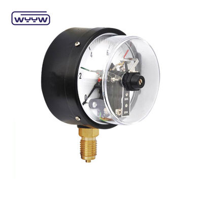 63mm الکتریکی تماس فشار سنج اتصال پایین بدون روغن پر شده