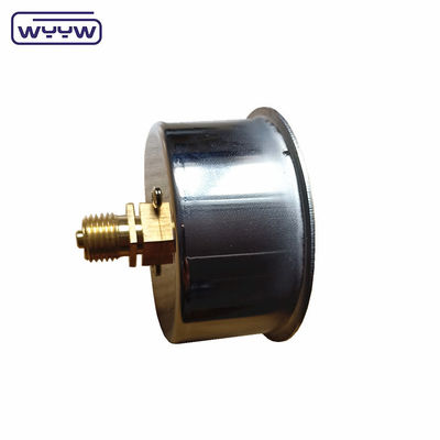 63mm mmh2o محوري Mbar Bellows فشار سنج مانومتر با کیس SS304