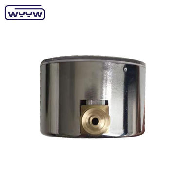 مانومتر فشار پایین فولاد ضد زنگ Mbar Bellows 63mm 0-6 Kpa Pressure Gauge