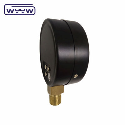 مانومتر پایین SS 63mm InH2O WC فشار سنج Mbar Bellows فشار سنج