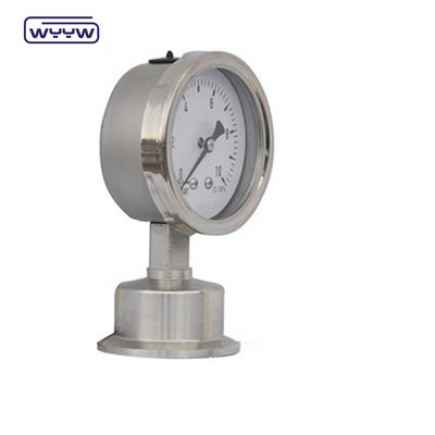 WYYW فشار سنج دیافراگم 100mm فشار سنج سنگین
