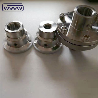 2 &quot;1.5&quot; 1/2&quot; NPT فشار گجت نطفه نطفه نطفه SS316 فشار گجت سه کلیمپ