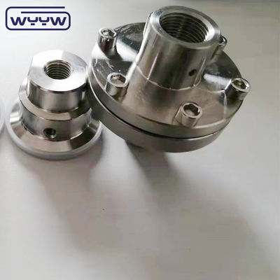 2 &quot;1.5&quot; 1/2&quot; NPT فشار گجت نطفه نطفه نطفه SS316 فشار گجت سه کلیمپ