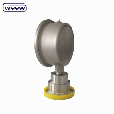304 مانومتر 1.5in. (50.5mm OD) Tri Clamp Membrane Pressure Gauge SS316 دیافراگم فولاد ضد زنگ