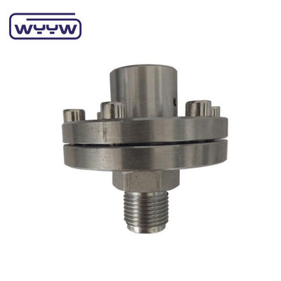 4&quot; 100mm فشار سنج دیافراگم مهر و موم صورت SS و SS داخلی