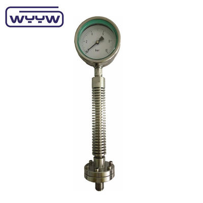 100mm اندازه دایر فشار سنج پایین اتصال 1.6٪ دقت