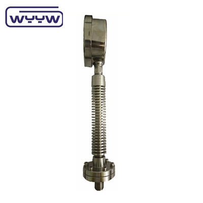 100mm اندازه دایر فشار سنج پایین اتصال 1.6٪ دقت