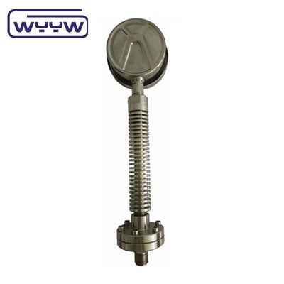 100mm اندازه دایر فشار سنج پایین اتصال 1.6٪ دقت